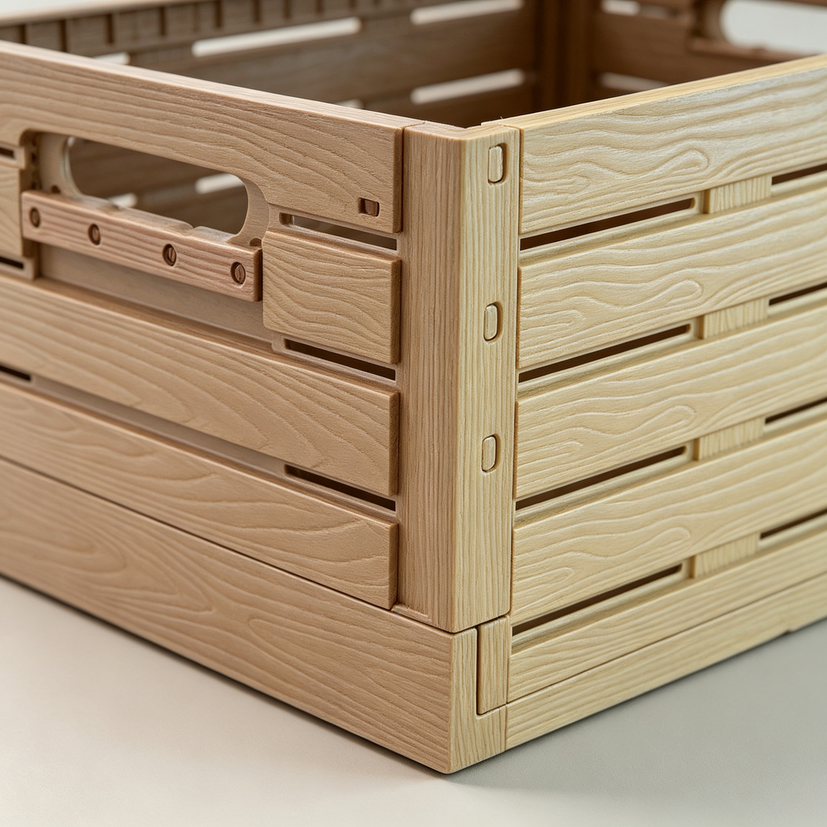 🌿 Home Storage | Wood Grain Organizer | Rustic Space-Saving Décor for Every Room