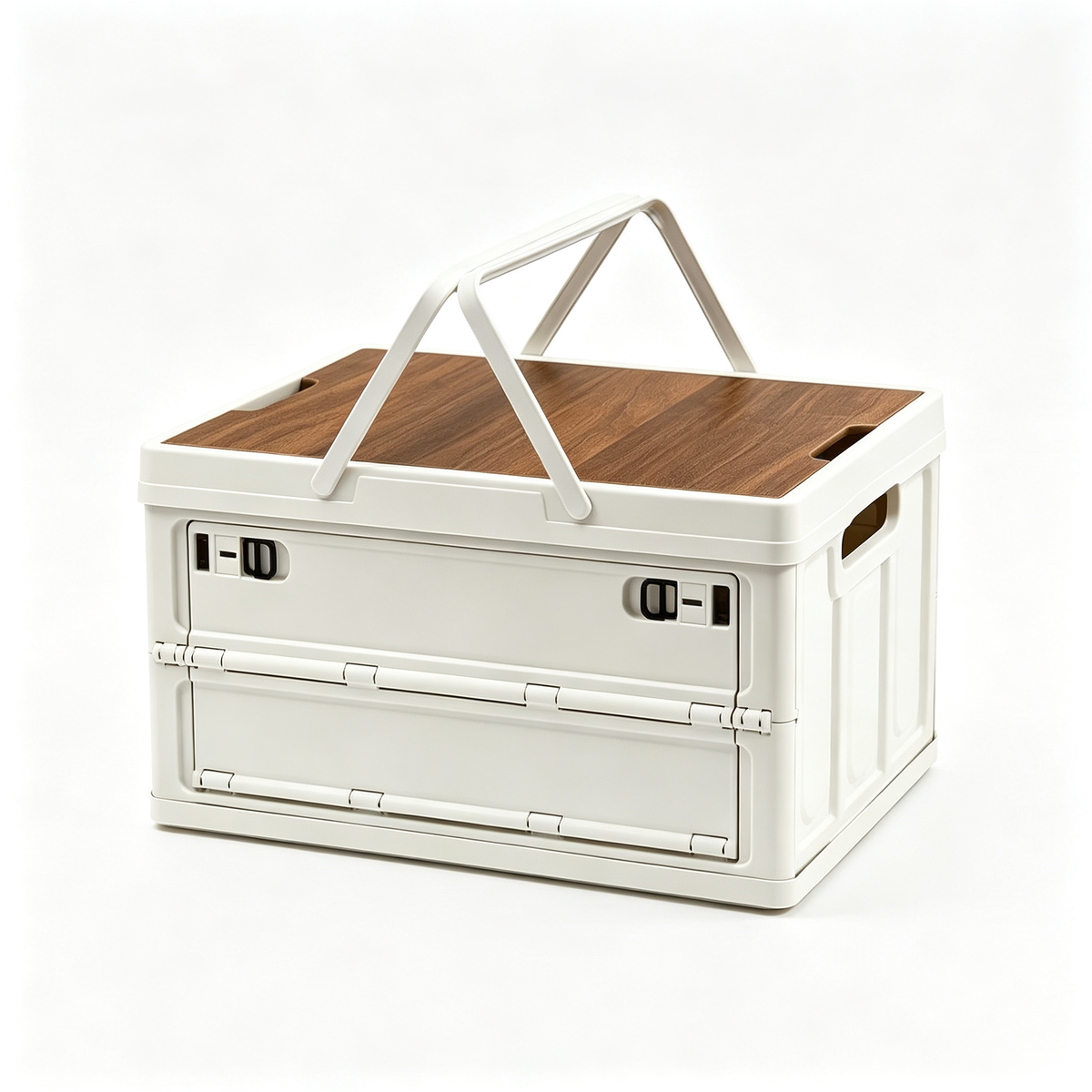 🏕️ Outdoor Storage | Foldable Plastic Organizer | Space-Saving Solution for Garages & Homes
