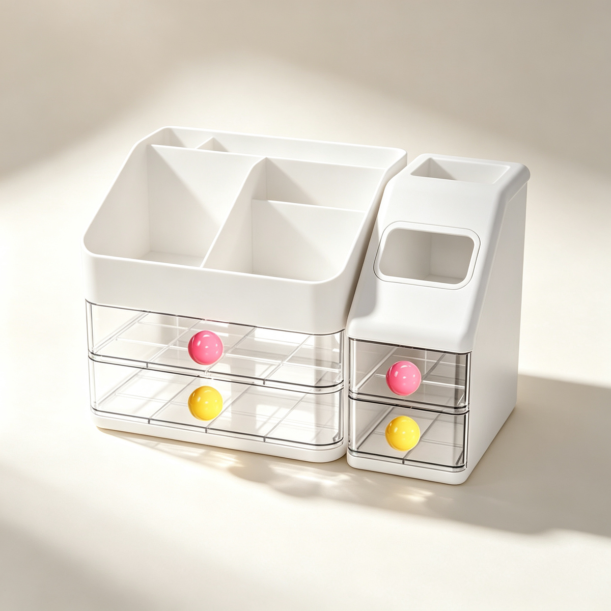 ✨ Beauty Storage | Acrylic Desktop Organizer | Elegant Makeup Display for Modern Vanities
