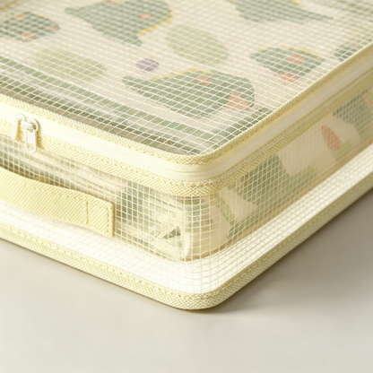 🌿 Home Essential | Mesh Fabric Bedding Storage | Space-Saving Closet Organization Solution