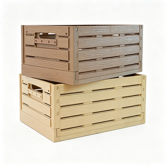 🌿 Home Storage | Wood Grain Organizer | Rustic Space-Saving Décor for Every Room