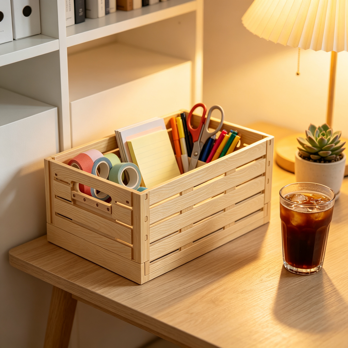 🌿 Home Storage | Wood Grain Organizer | Rustic Space-Saving Décor for Every Room