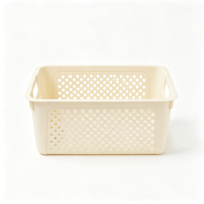 🏠 Home Storage | Plastic Organizer Basket | Minimalist Everyday Storage for Modern Homes