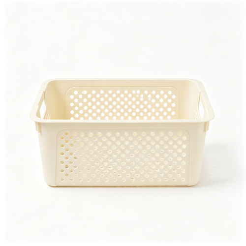🏠 Home Storage | Plastic Organizer Basket | Minimalist Everyday Storage for Modern Homes