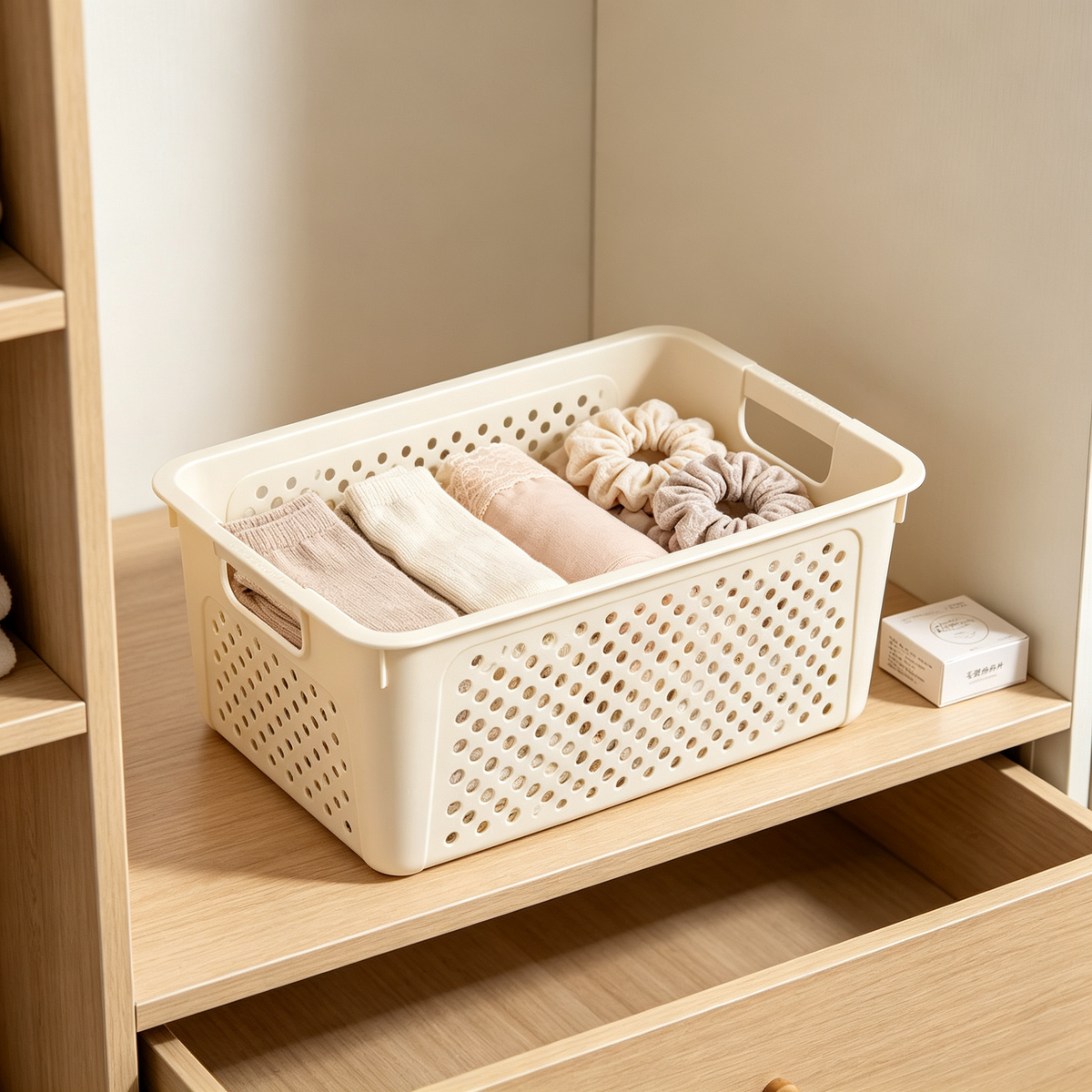 🏠 Home Storage | Plastic Organizer Basket | Minimalist Everyday Storage for Modern Homes