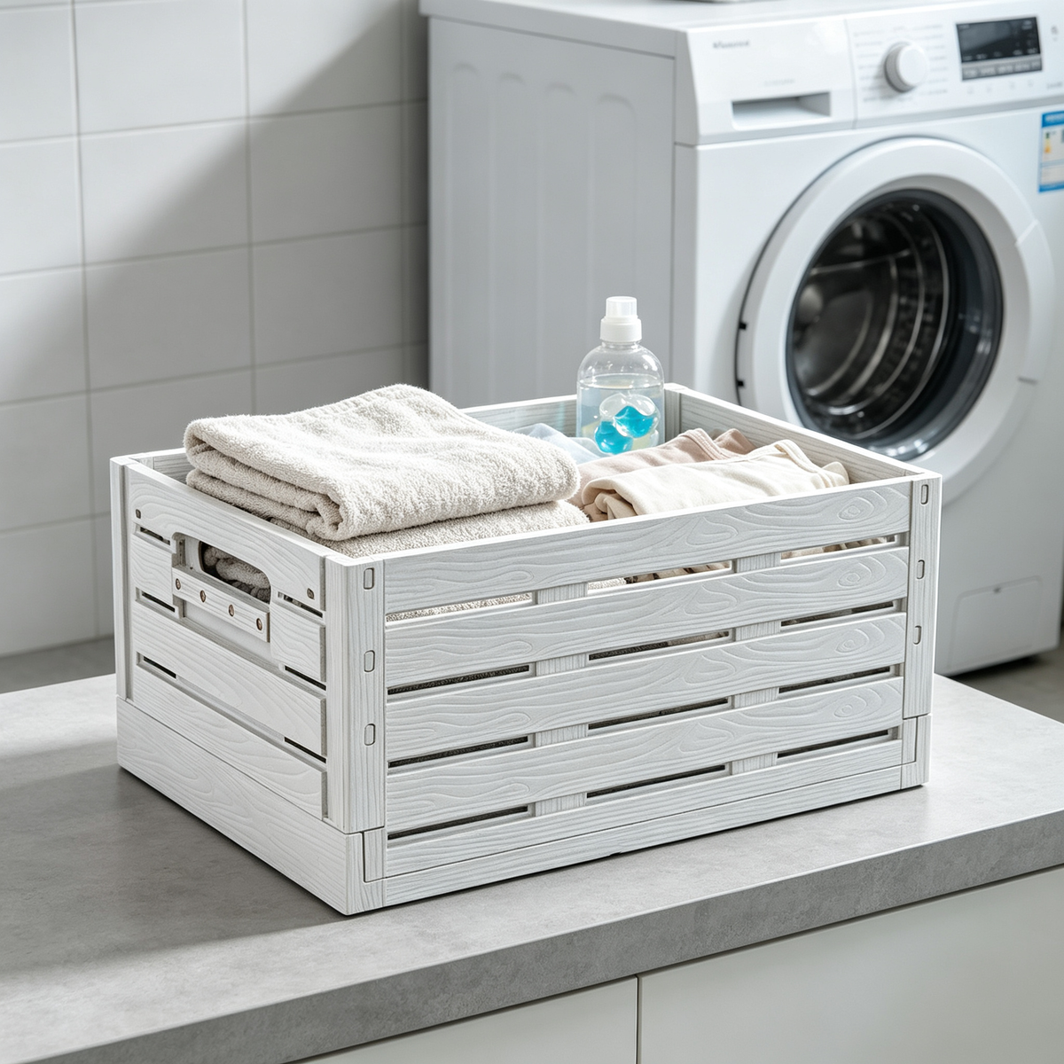🌿 Home Storage | Wood Grain Organizer | Rustic Space-Saving Décor for Every Room