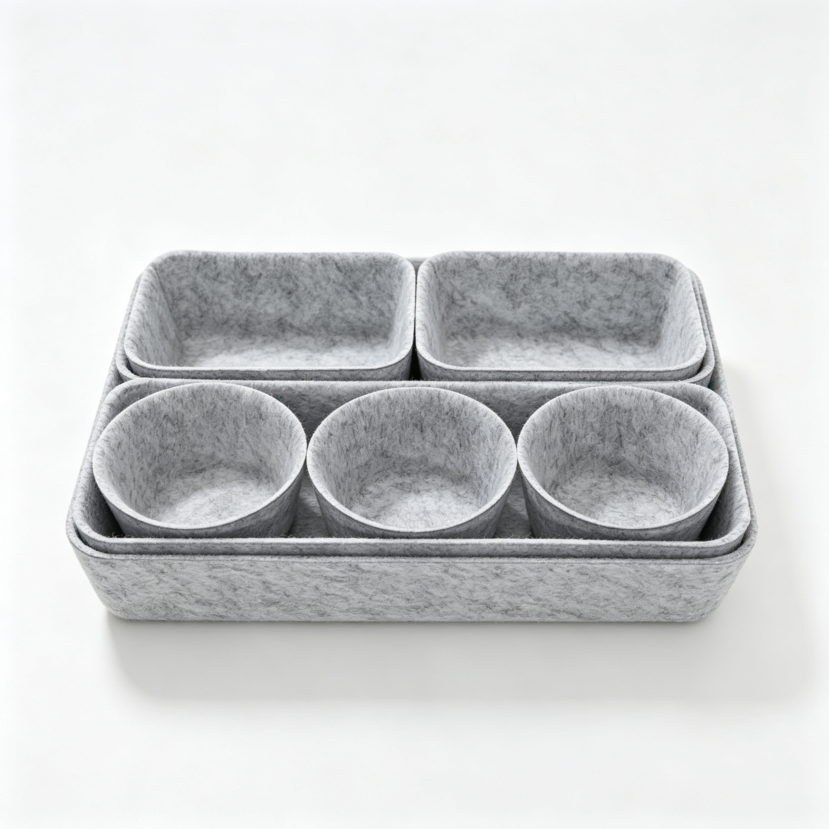 ✨ Home Storage | Felt Organizer Tray | Minimalist Desktop Storage for Everyday Spaces